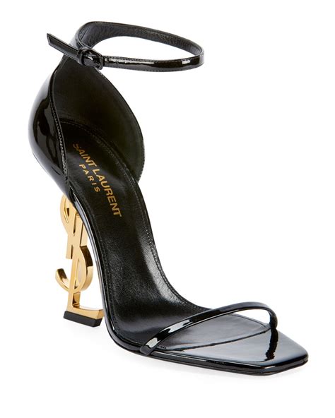 ysl shoes chucky heel|ysl saint laurent heels.